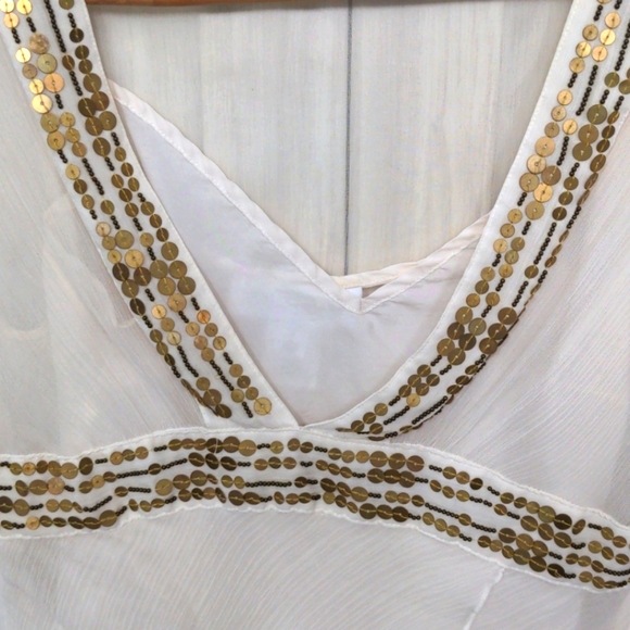 WHBM - Ivory 2 Piece Blouse - Size S - Picture 2 of 7